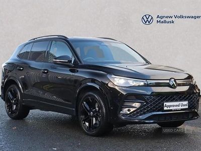 Black Used 2025 VW Tiguan R-line SUV | £36,790 (Expensive)