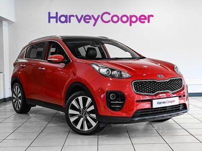 Used Kia Sportage 114 HP (83 kW) 2018 Red SUV