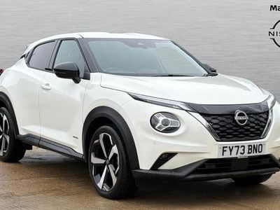 White Used 2023 Nissan Juke Tekna SUV | £18,061 (Fair price)