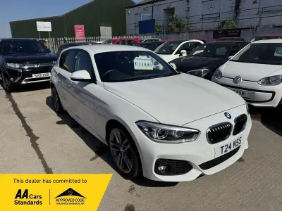 Used BMW 118 M Sport 2017 White Hatchback