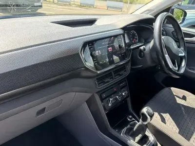 Used VW T-Cross SE 110 HP (80 kW) 2021 Blue SUV