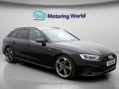 Used Audi A4 Black Edition 201 HP (147 kW) 2021 Black Estate