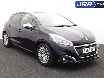 Blue Used 2019 Peugeot 208 Signature Sky Hatchback | £7,740 (Fair price)