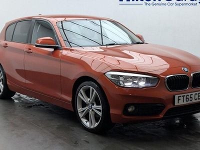 Used BMW 116 Sport Line 116 HP (85 kW) 2015 Orange Hatchback