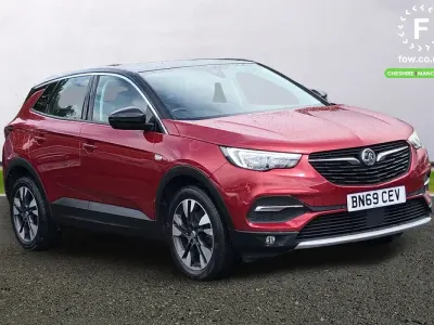 Used Vauxhall Grandland X Sport 131 HP (96 kW) 2019 Red SUV