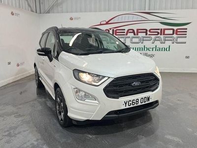 White Used 2018 Ford Ecosport ST-Line SUV | £9,299 (Fair price)