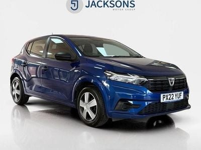 Used Dacia Sandero Essentiel 91 HP (66 kW) 2022 Blue Hatchback