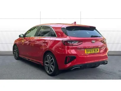 Used Kia Ceed GT GT 201 HP (147 kW) 2019 Red Hatchback