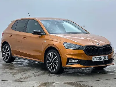Used Skoda Fabia Monte Carlo 113 HP (83 kW) 2025 Orange Hatchback