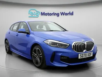 Used BMW 118 M Sport 136 HP (100 kW) 2020 Blue Hatchback