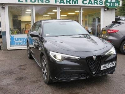 Black Used 2022 Alfa Romeo Stelvio Sprint SUV | £18,995 (Super price)