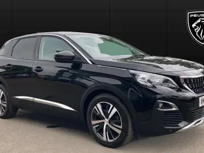 Used Peugeot 3008 Allure 120 HP (88 kW) 2018 Black SUV