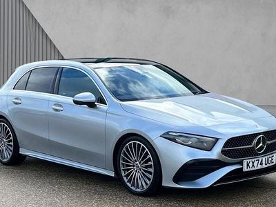 Used Mercedes A200 AMG Line Premium Plus 163 HP (119 kW) 2024 Metallic paint hightech silver