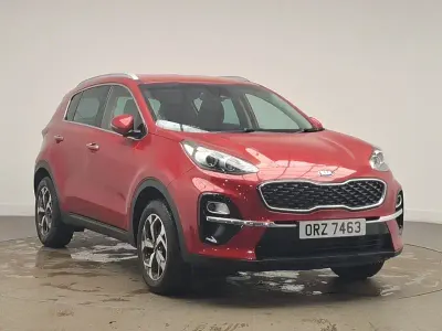 Begagnad Kia Sportage 2019 Röd SUV