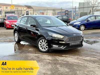 Used Ford Focus Titanium 125 HP (91 kW) 2018 Black Hatchback