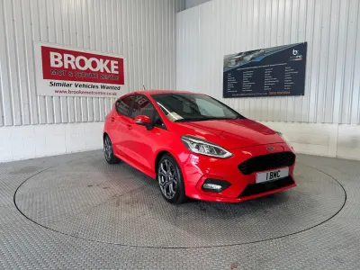Used Ford Fiesta ST-Line 100 HP (73 kW) 2019 Red Hatchback