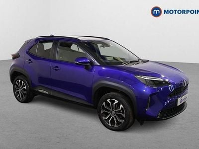 Used Toyota Yaris Hybrid Design 2023 Blue Hatchback