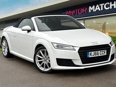 White Used 2017 Audi TT Roadster Sport Cabriolet | £12,490 (Good price)