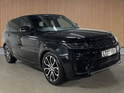 Used Land Rover Range Rover Sport HSE 300 HP (220 kW) 2021 Santorini black SUV