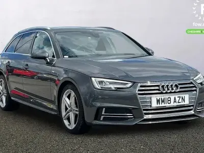 Used Audi A4 S-Line 190 HP (139 kW) 2018 Grey Estate