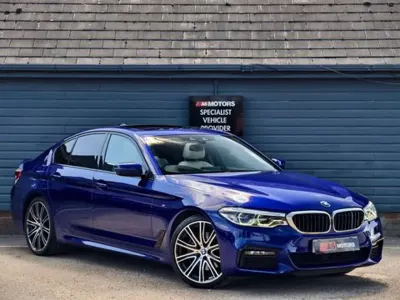 Used BMW 530 M Sport 2019 Blue Sedan