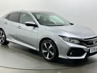 Used Honda Civic EX 126 HP (92 kW) 2019 Silver Hatchback