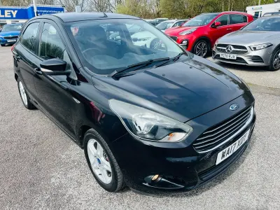 Used Ford Ka Plus Zetec 2017 Black Hatchback