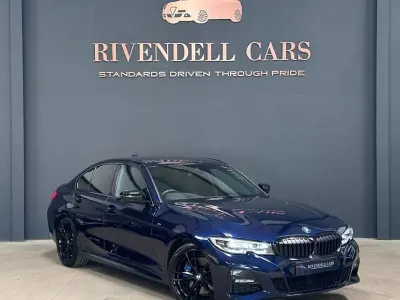 Used BMW 320 M Sport 181 HP (133 kW) 2019 Blue Sedan