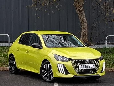 Used Peugeot 208 Allure 101 HP (74 kW) 2025 Yellow Hatchback