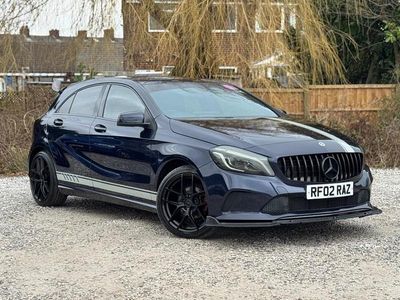 Used Mercedes A180 Sport Edition 109 HP (80 kW) 2018 Blue Hatchback