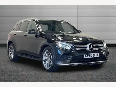 Used Mercedes GLC220 AMG Line Premium 168 HP (123 kW) 2018 Black SUV