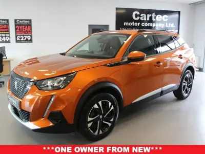 Used Peugeot 2008 Allure 110 HP (80 kW) 2021 Orange SUV