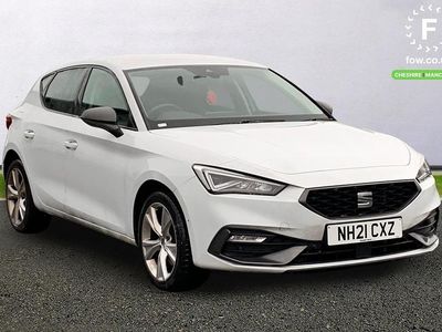 White Used 2021 Seat Leon FR Hatchback | £13,699 (Fair price)