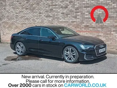Used Audi A6 S-Line 204 HP (150 kW) 2021 Black Sedan