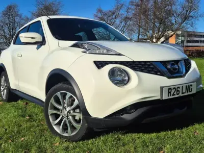 Used Nissan Juke Tekna 110 HP (80 kW) 2017 White SUV
