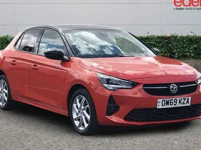 Used Vauxhall Corsa SRi 101 HP (74 kW) 2020 Orange Hatchback