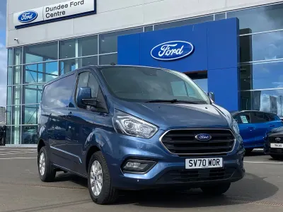 Used Ford Transit Custom Limited 170 HP (125 kW) 2020 Blue Van