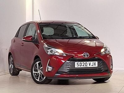 Used Toyota Yaris 111 HP (81 kW) 2020 Red Hatchback