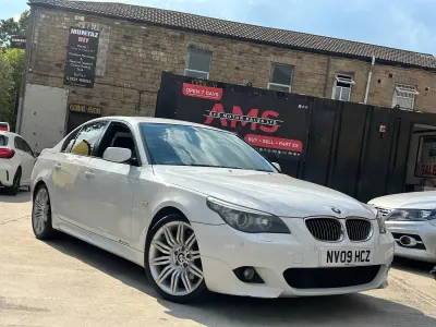 Used BMW 525 M Sport 2009 White Sedan