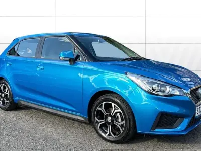 Used MG MG3 Excite 106 HP (77 kW) 2024 Blue Hatchback