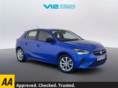 Used Vauxhall Corsa Design Edition 75 HP (55 kW) 2022 Blue Hatchback
