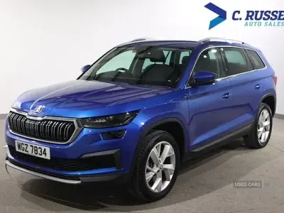 Used Skoda Kodiaq SE L 150 HP (110 kW) 2022 Blue SUV