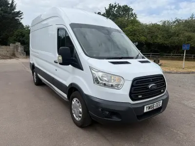 Used Ford Transit 125 HP (91 kW) 2016 White Van