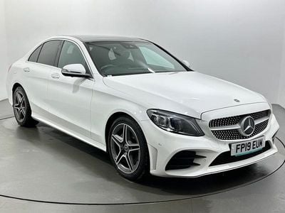 Used Mercedes C200 AMG Line Premium Plus 184 HP (135 kW) 2019 White Sedan