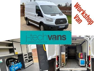 Used Ford Transit 130 HP (95 kW) 2019 White Van