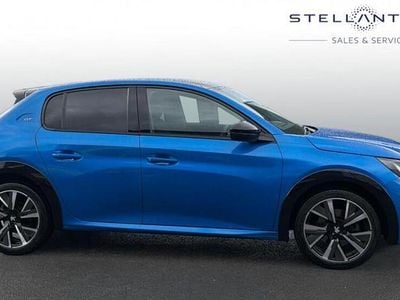 Used Peugeot 208 GT 99 HP (72 kW) 2021 Blue Hatchback