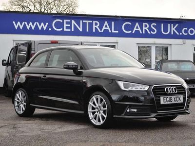 Black Used 2018 Audi A1 S-Line Hatchback | £9,495 (Fair price)