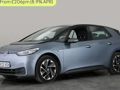 Used VW ID.3 Pro 150 kW (204 HP) 2021 Blue Hatchback