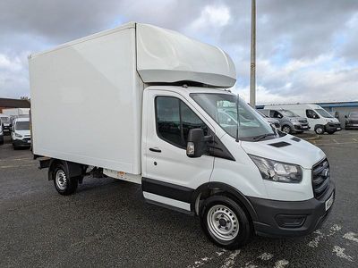 Used Ford Transit 130 HP (95 kW) 2022 White Cabriolet