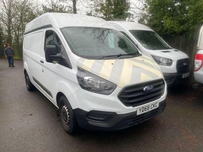 Used Ford Transit Custom 130 HP (95 kW) 2018 White Van